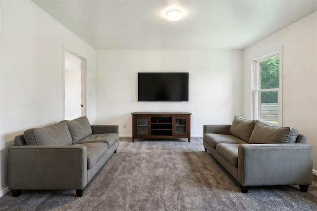 125 Sandra Dr, Azle, TX 76020 - living area with carpet and baseboards