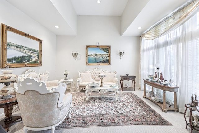 4653 Portrait Ln, Plano, TX 75024 - carpeted living room with recessed lighting