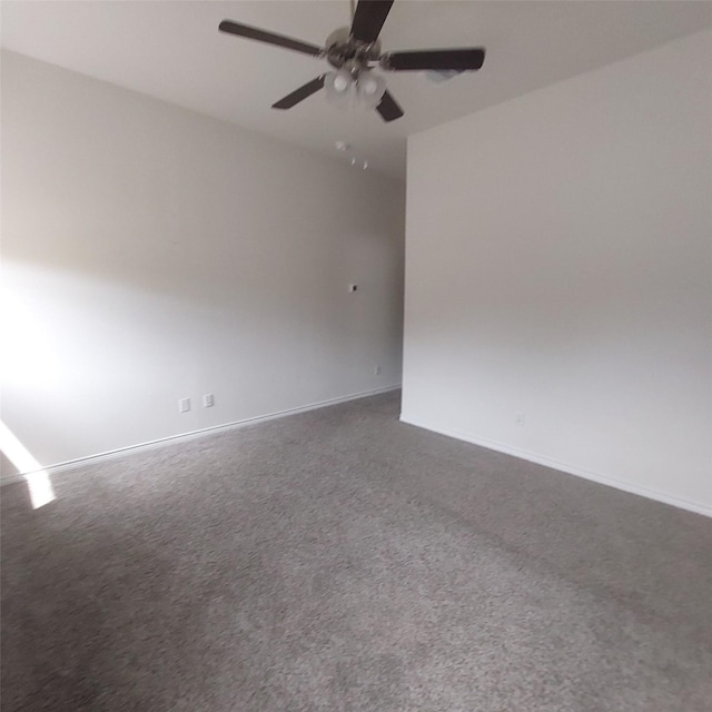 11305 Autry Ridge Ln, Aubrey, TX 76227 - unfurnished room with a ceiling fan and carpet flooring