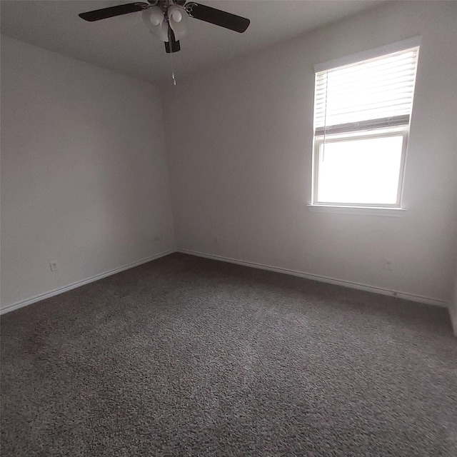 11305 Autry Ridge Ln, Aubrey, TX 76227 - carpeted spare room featuring a ceiling fan and baseboards