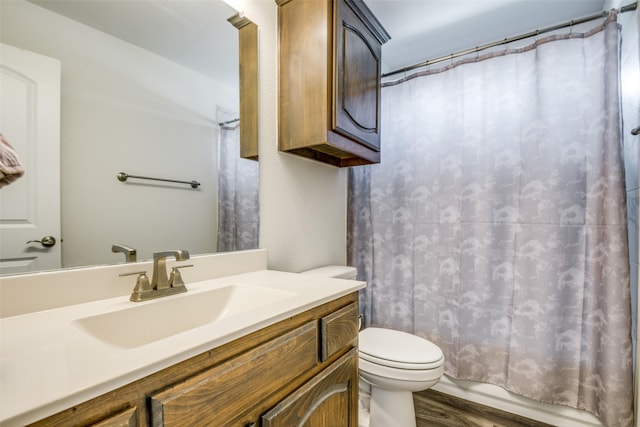 539 Curtiss Dr, Fate, TX 75087 - bathroom featuring vanity and wood finished floors