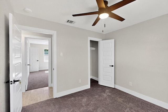 5612 Meadow Nest Dr, Dallas, TX 75236 - unfurnished bedroom with carpet floors and ceiling fan