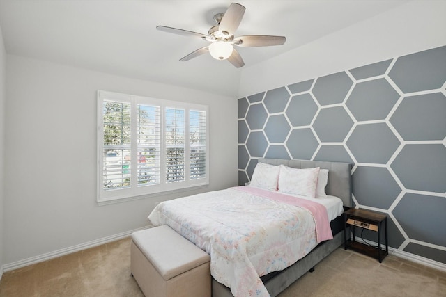 1129 Berrydale Dr, Northlake, TX 76226 - bedroom featuring carpet floors and a ceiling fan