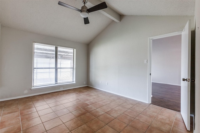 2314 Ember Lee Dr, Garland, TX 75040 - spare room with a ceiling fan and tile patterned floors