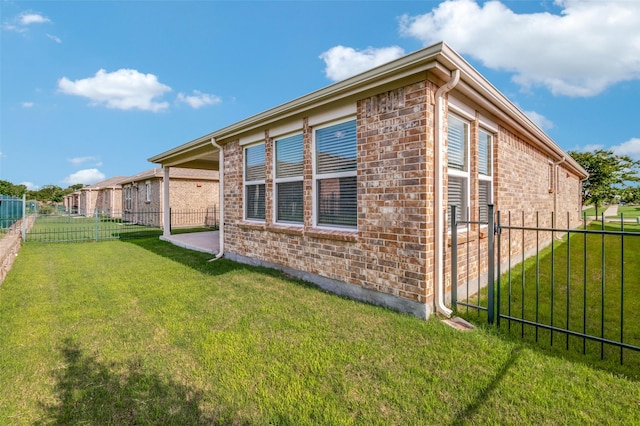 2111 Bentwater Ln, Frisco, TX 75036 - view of side of home featuring brick siding