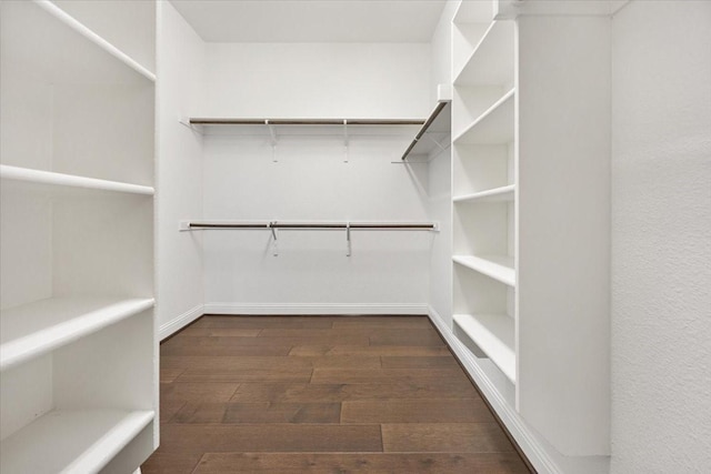 632 Fishback Cir, Plano, TX 75074 - spacious closet featuring wood finished floors