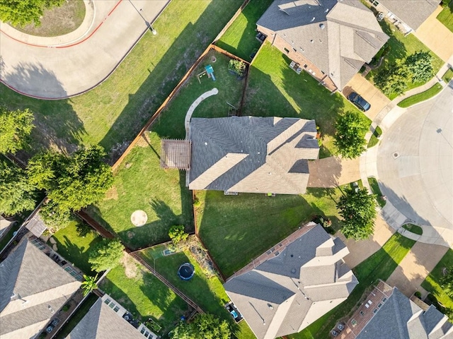 632 Fishback Cir, Plano, TX 75074 - aerial view of property's location with nearby suburban area