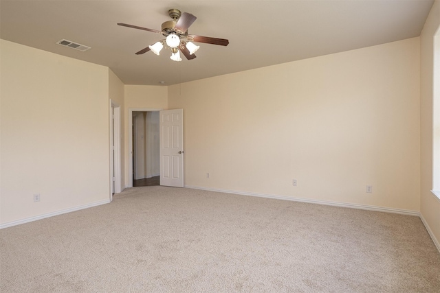 1220 Berkeley Dr, Burleson, TX 76028 - unfurnished room with light carpet and a ceiling fan