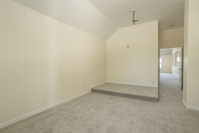 1220 Berkeley Dr, Burleson, TX 76028 - additional living space featuring carpet flooring and lofted ceiling