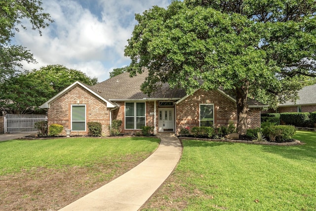 334 Pebblebrook Dr, Grapevine, TX 76051 - view of front of property featuring brick siding and a shingled roof