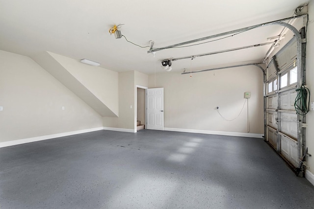 334 Pebblebrook Dr, Grapevine, TX 76051 - garage with a garage door opener and baseboards