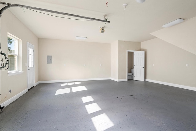 334 Pebblebrook Dr, Grapevine, TX 76051 - garage with electric panel and baseboards