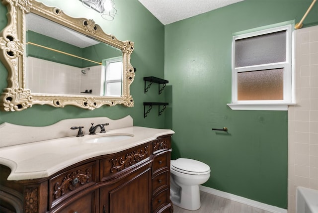 745 NW Douglas St, Burleson, TX 76028 - bathroom featuring vanity and bathtub / shower combination