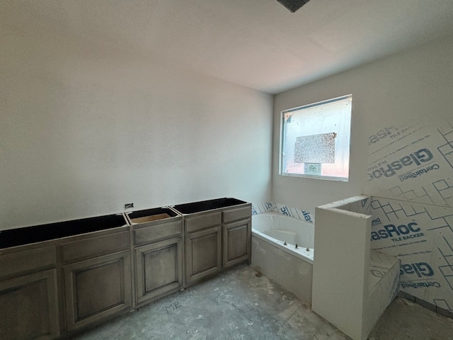 2017 Kelva Dr, Haslet, TX 76052 - bathroom featuring a garden tub