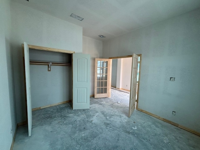 2017 Kelva Dr, Haslet, TX 76052 - unfurnished bedroom with baseboards and a closet