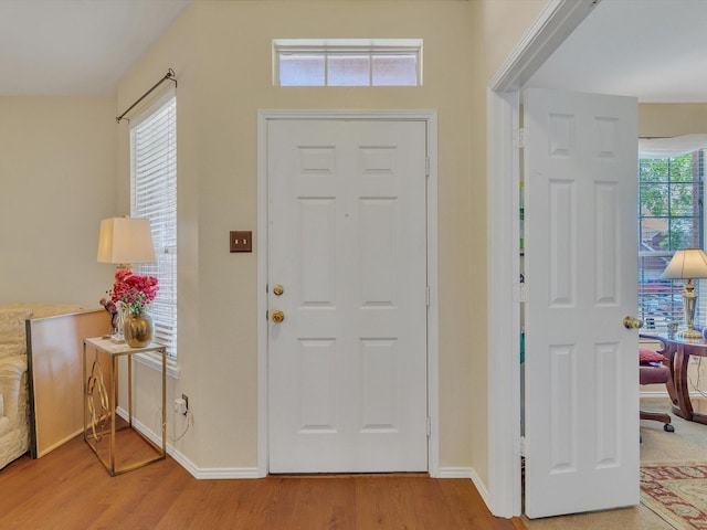 1928 Juniper Dr, Little Elm, TX 75068 - entryway featuring wood finished floors and baseboards