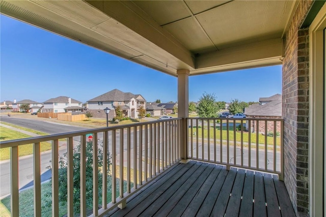 6600 Cascade Dr, Waco, TX 76712 - wooden terrace featuring a residential view