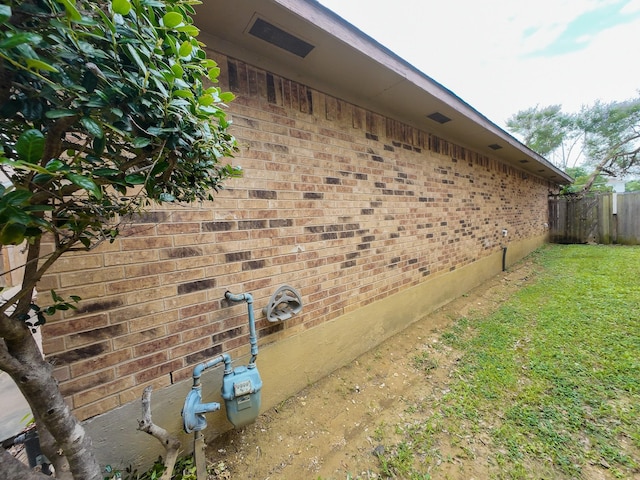 820 Via Madonna, Mesquite, TX 75150 - view of property exterior featuring brick siding