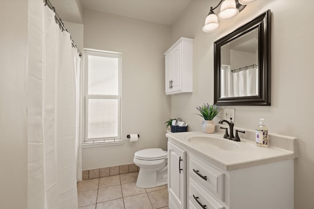 3312 John Ct N, Hurst, TX 76054 - full bath featuring vanity and tile patterned flooring