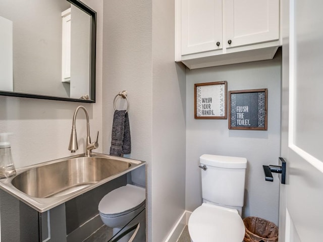 245 Vickie Ln, Gunter, TX 75058 - half bath with toilet and a sink