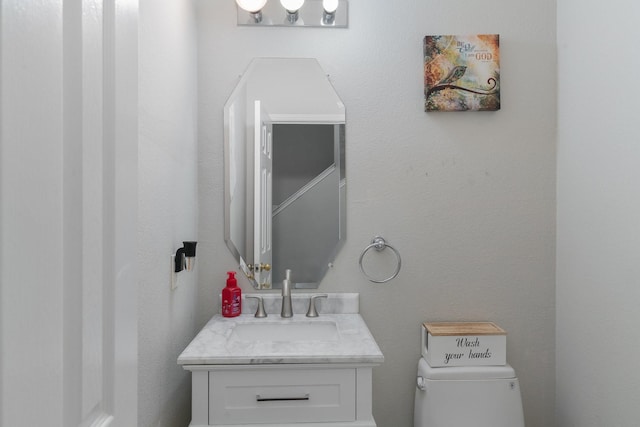2625 Hudson Xing, Mckinney, TX 75072 - bathroom with vanity and toilet