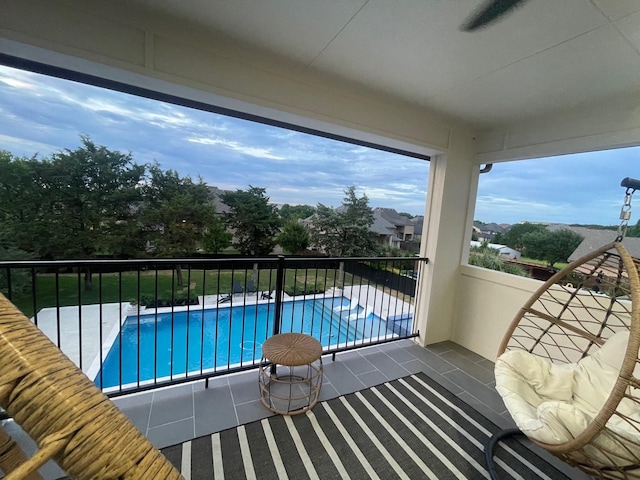 320 W Highland St, Southlake, TX 76092 - balcony featuring view of pool