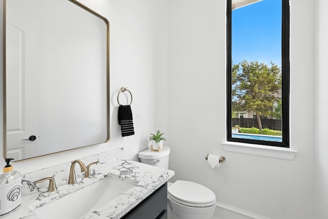 320 W Highland St, Southlake, TX 76092 - bathroom featuring plenty of natural light and vanity