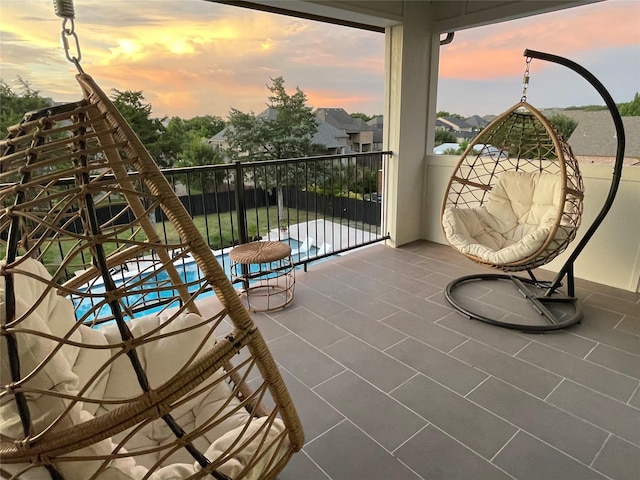 320 W Highland St, Southlake, TX 76092 - balcony with view of pool