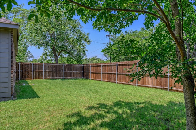 308 N 4th St, Gunter, TX 75058 - view of fenced backyard