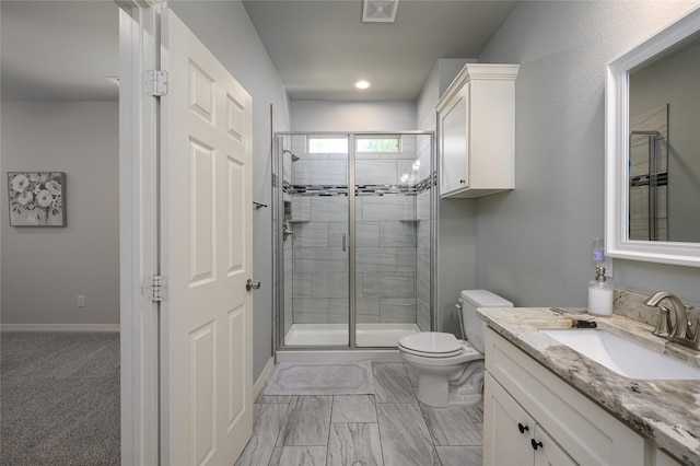308 N 4th St, Gunter, TX 75058 - full bath with vanity and a stall shower