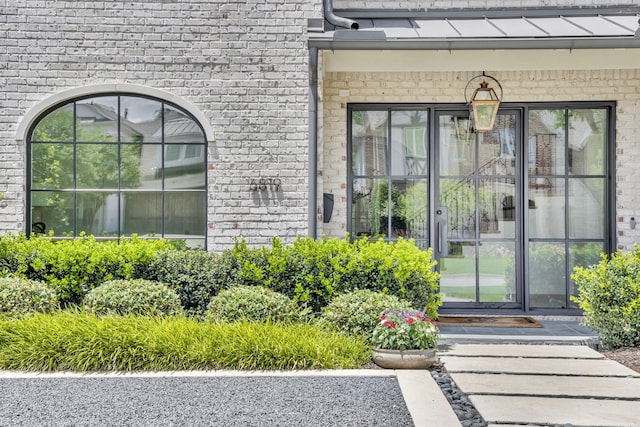6819 Park Ln, Dallas, TX 75225 - property entrance with brick siding