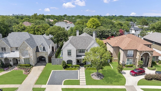 6819 Park Ln, Dallas, TX 75225 - aerial perspective of suburban area