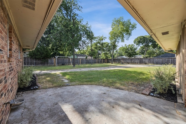 321 Malero Dr, Grand Prairie, TX 75051 - fenced backyard featuring a patio area