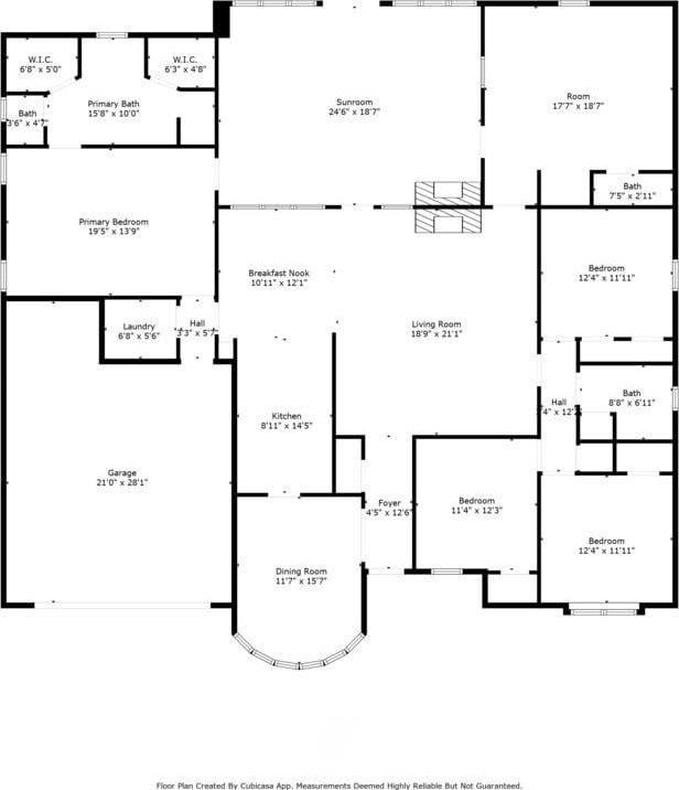 7254 Hialeah Cir W, North Richland Hills, TX 76182 - view of room layout