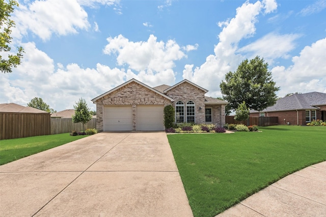 122 Ashbrook Trl, Forney, TX 75126 - view of front facade with brick siding, concrete driveway, and an attached garage
