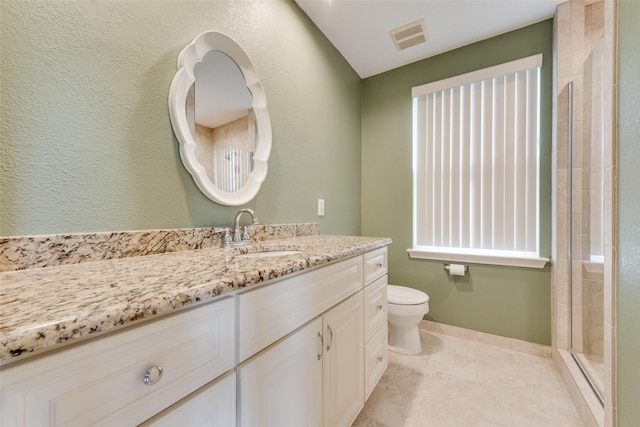 122 Ashbrook Trl, Forney, TX 75126 - full bathroom with vanity and a tile shower