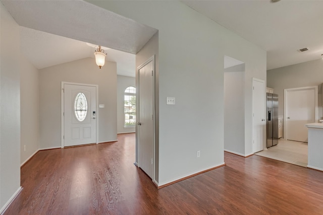 122 Ashbrook Trl, Forney, TX 75126 - foyer featuring wood finished floors and baseboards