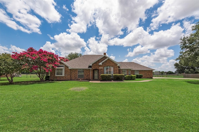 11275 Old Military Trl, Forney, TX 75126 - ranch-style home featuring roof with shingles and brick siding