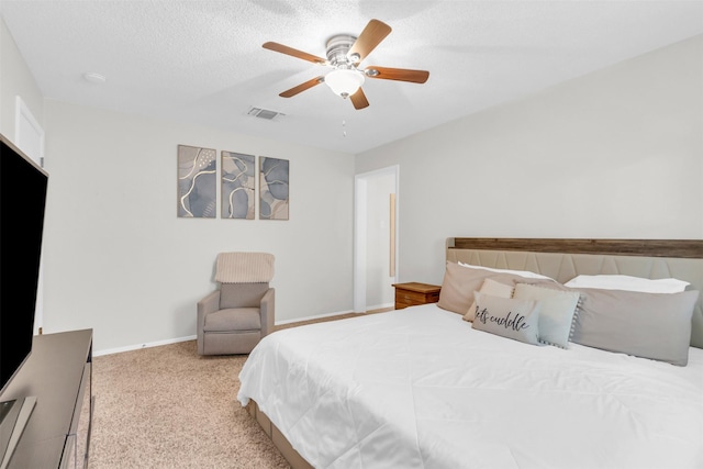 2212 Hurstview Dr, Hurst, TX 76054 - bedroom with carpet floors and a ceiling fan
