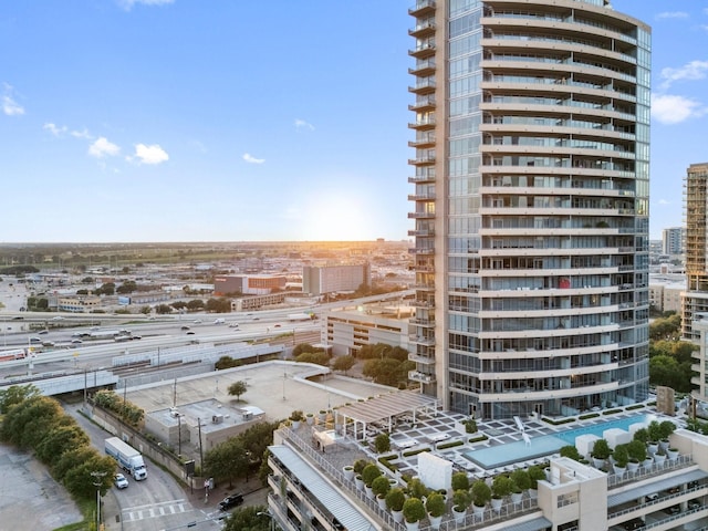 2200 Victory Ave Unit 1105, Dallas, TX 75219 - view of property featuring a city view