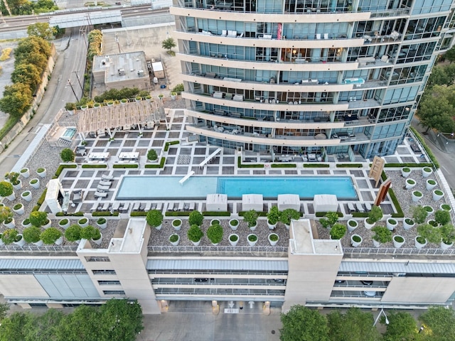 2200 Victory Ave Unit 1105, Dallas, TX 75219 - drone / aerial view of apartment complex