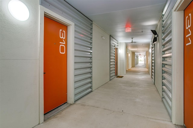 1111 S Akard St Unit 310, Dallas, TX 75215 - corridor with concrete floors