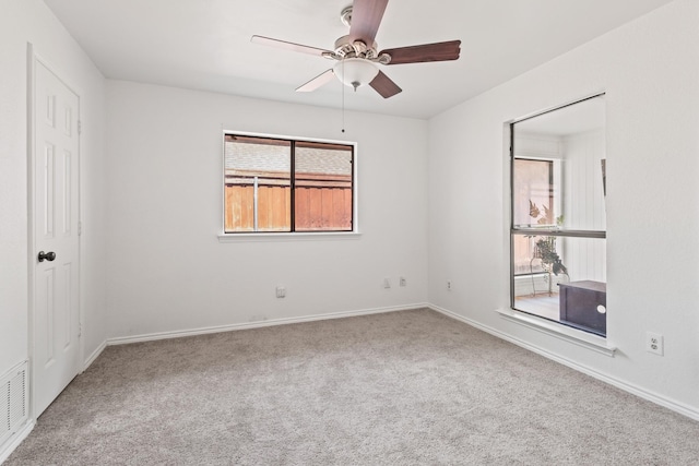 3948 Camino Dr, Plano, TX 75074 - unfurnished bedroom with carpet floors and a ceiling fan