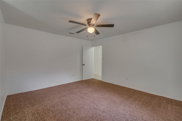 6516 Cliffside Dr, Edgecliff Village, TX 76134 - carpeted empty room with a ceiling fan and baseboards
