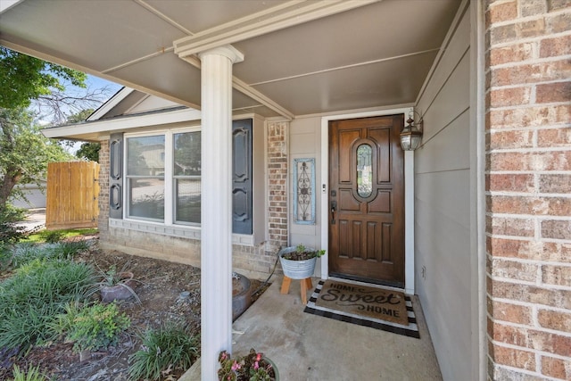 4201 Ravenhill Ln, Arlington, TX 76016 - entrance to property with brick siding