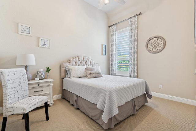14845 Belclaire Ave, Aledo, TX 76008 - bedroom featuring light colored carpet and a ceiling fan