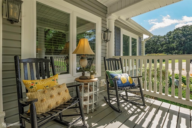 9900 Myrtis Texas Line Rd, Vivian, LA 71082 - view of deck
