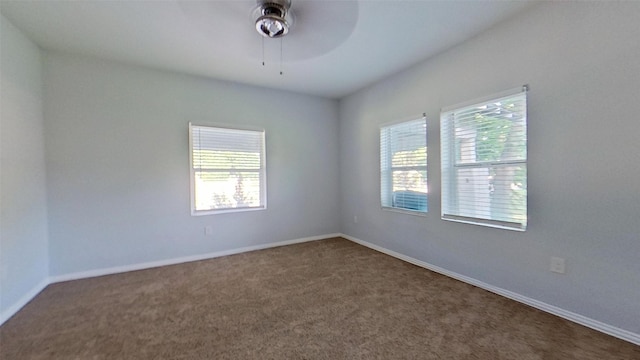 2700 S Jones St, Fort Worth, TX 76104 - empty room with ceiling fan and carpet