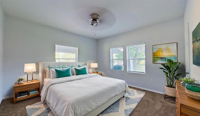 2700 S Jones St, Fort Worth, TX 76104 - carpeted bedroom featuring multiple windows and a ceiling fan