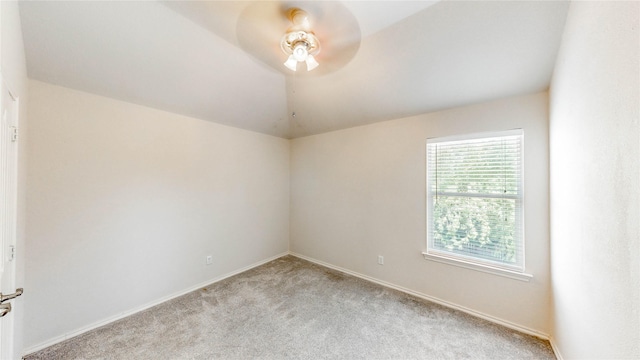 4009 Bickmore Ln, Fort Worth, TX 76244 - carpeted empty room with ceiling fan and baseboards